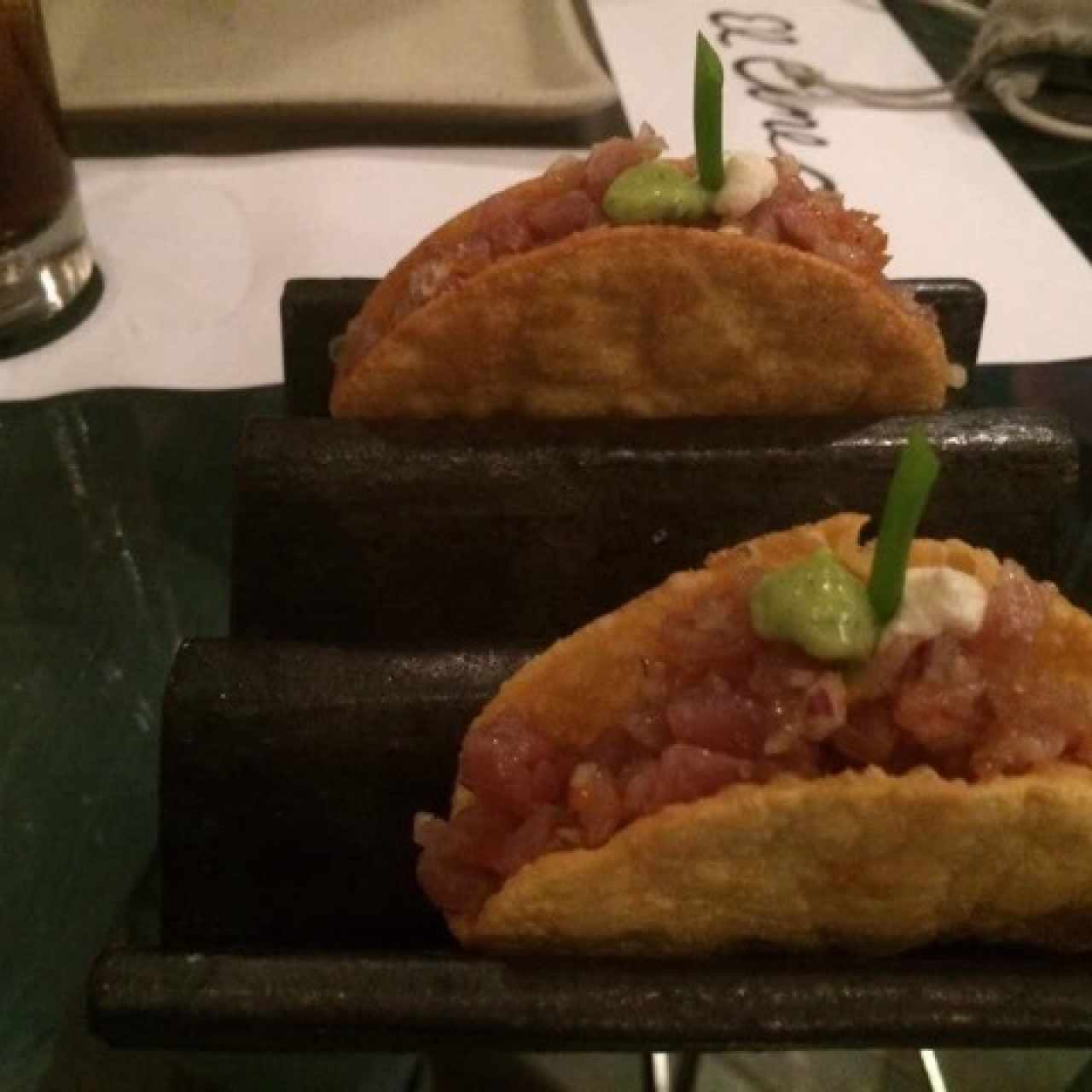 tacos de atun