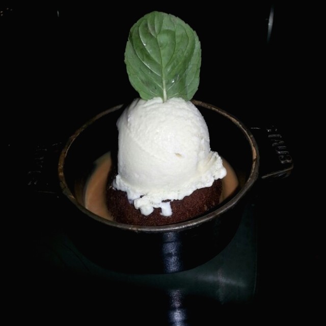 Molten de chocolate