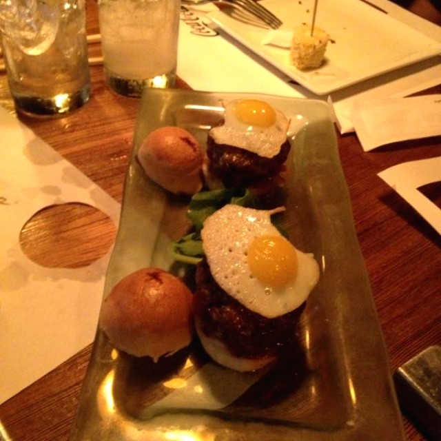 Slider de carne