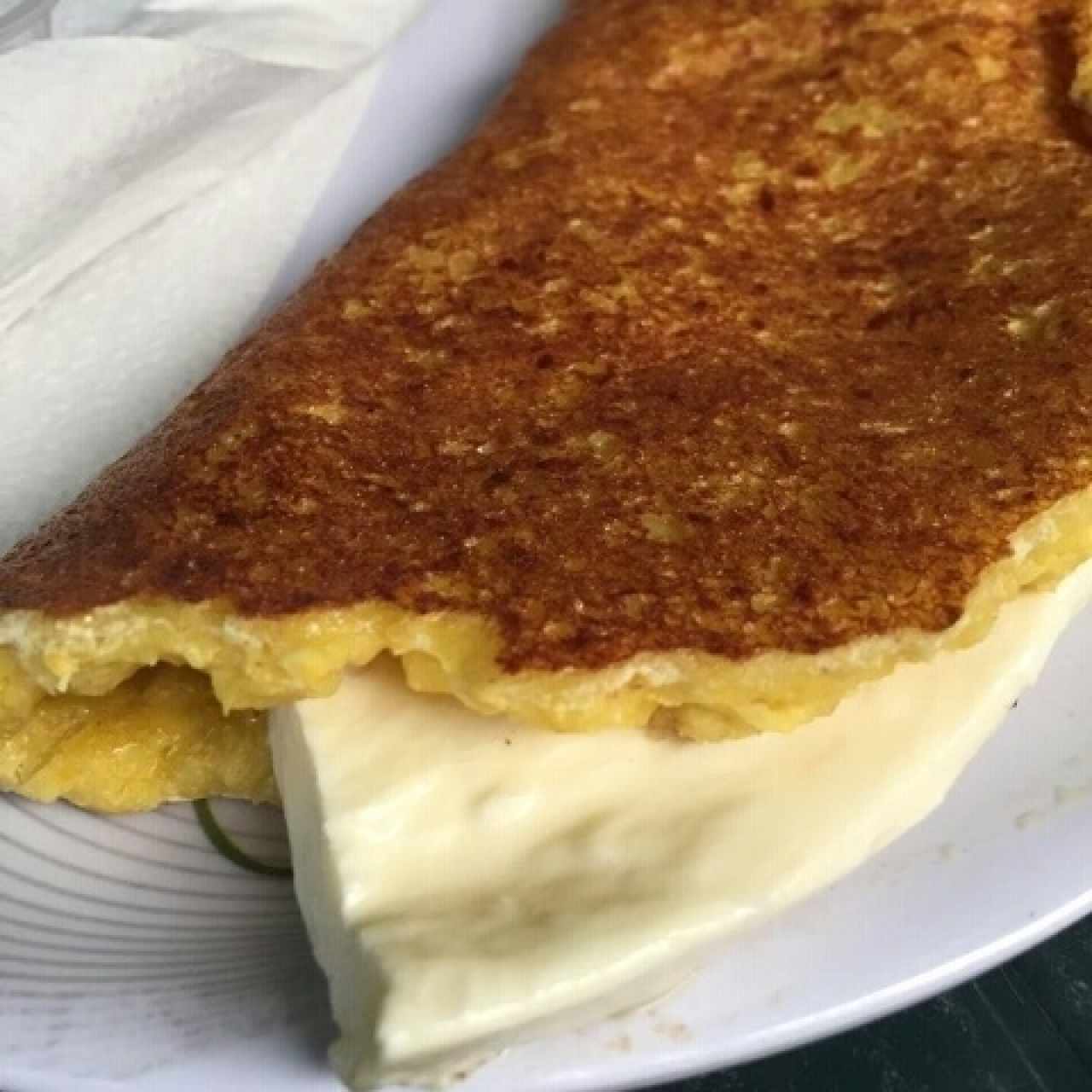 Cachapa con queso mediana