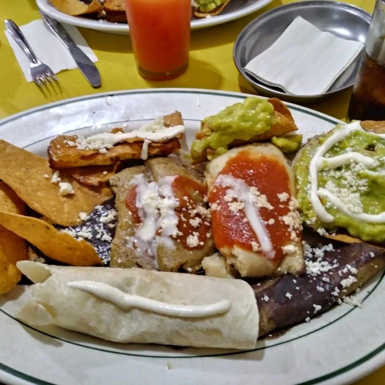 Plato de degustación para compartir
