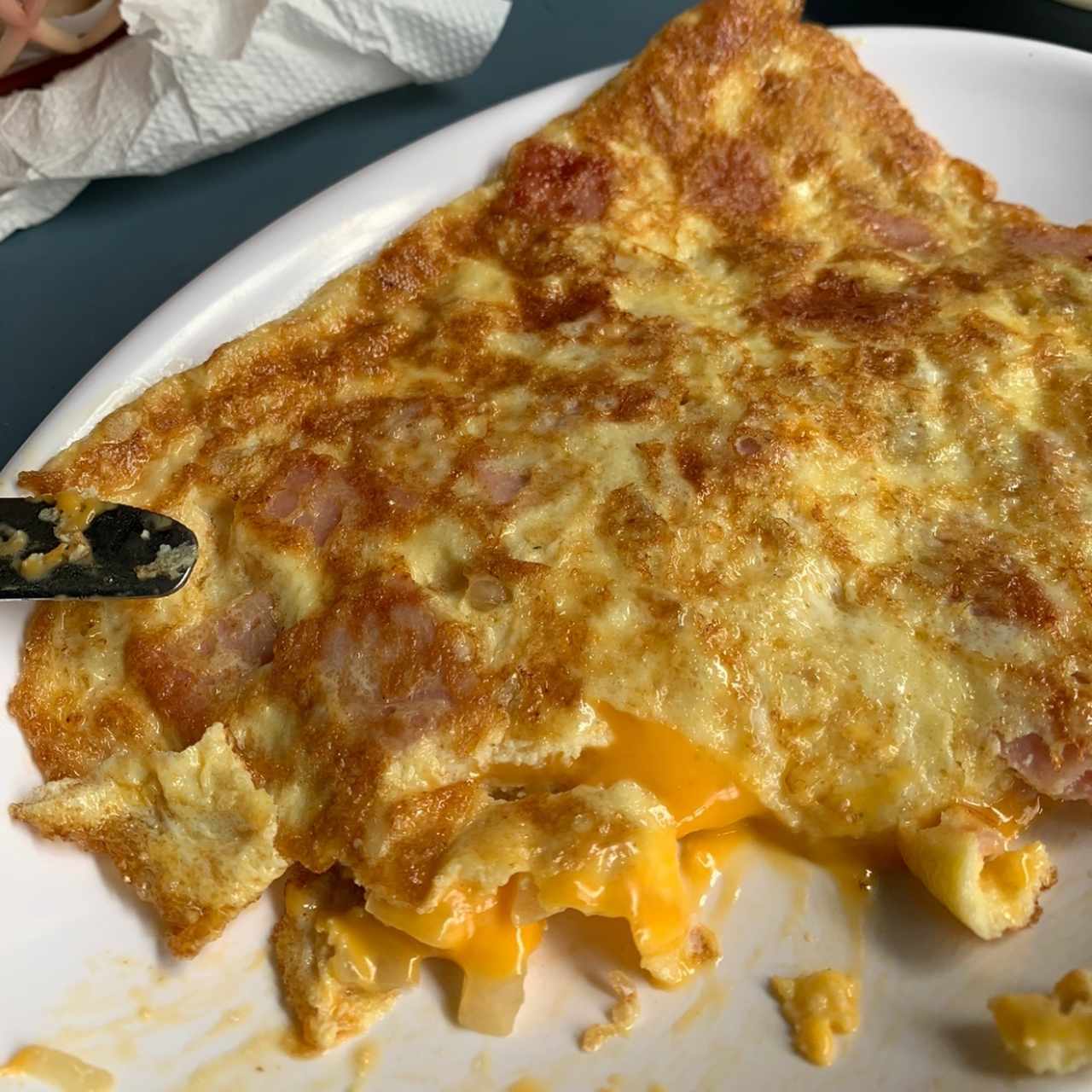 tortilla con chedar