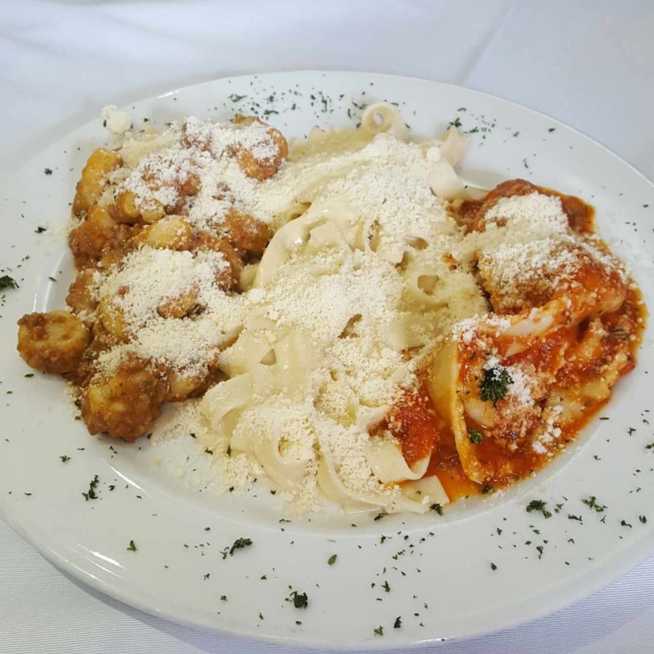 Trío de pasta