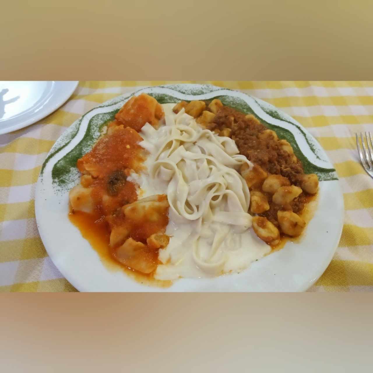 trio de pastas