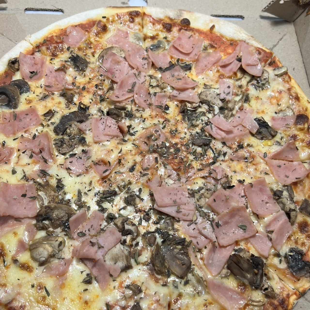 Prociutto e Funghi