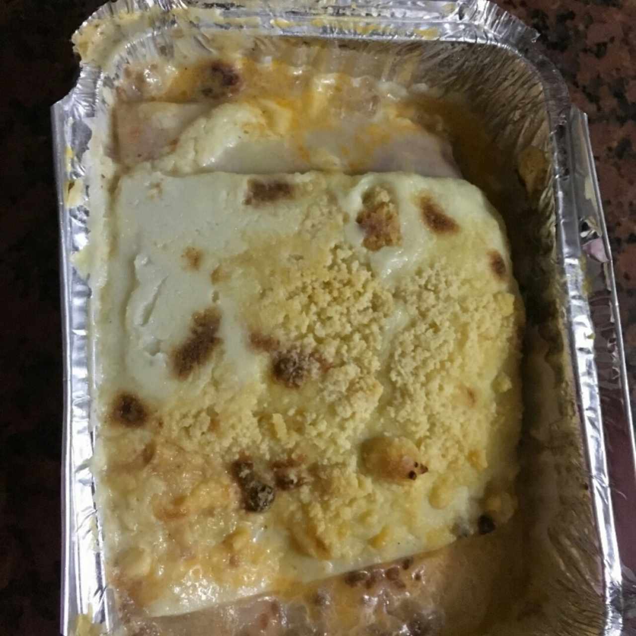Pasticho para llevar, bueno