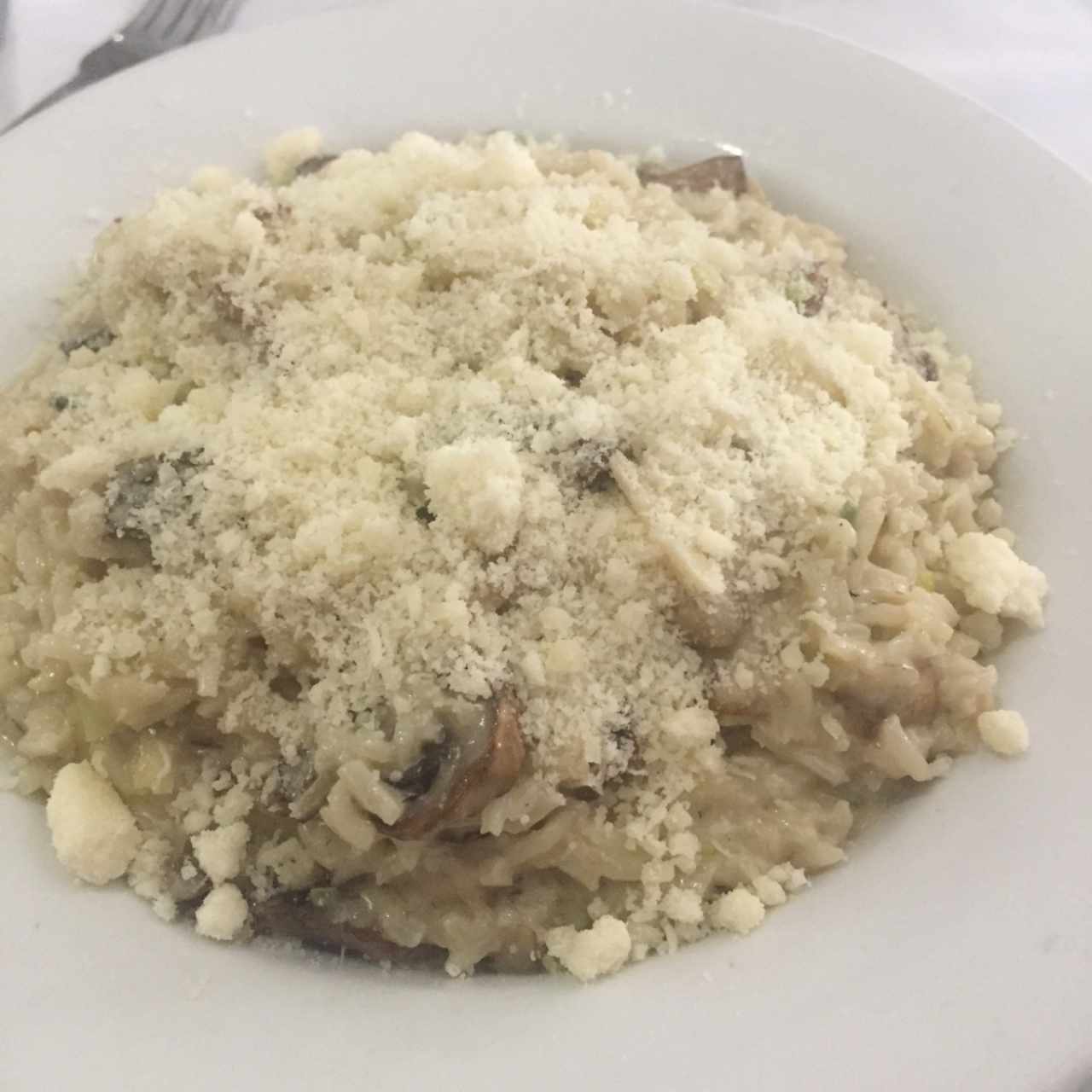Rissoto de champiñones