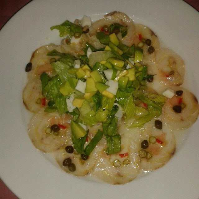 Carpaccio fantasias del mar