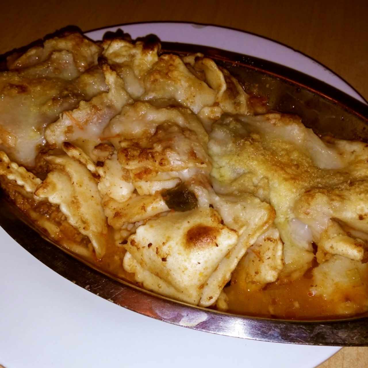 Raviolis al Graten