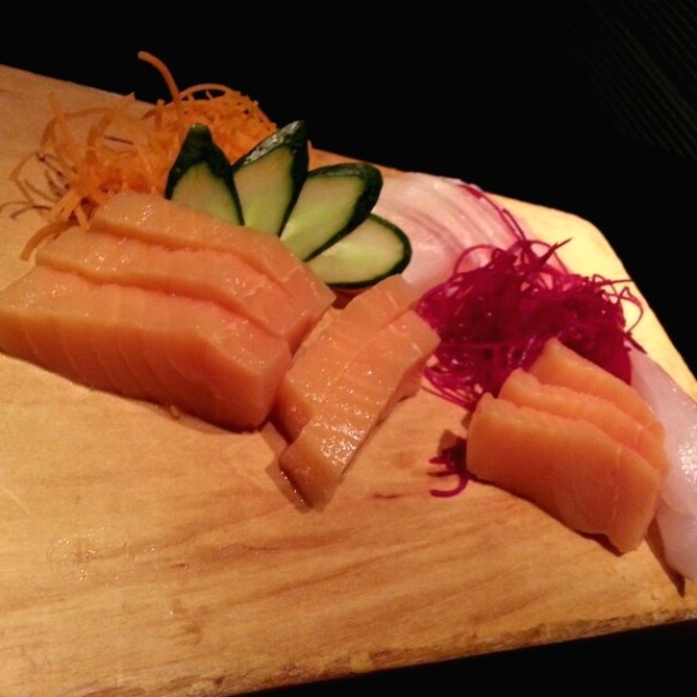 Sashimi de Salmon y Tilapia