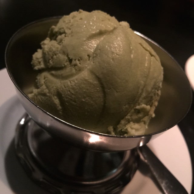 Helado de Té verde 