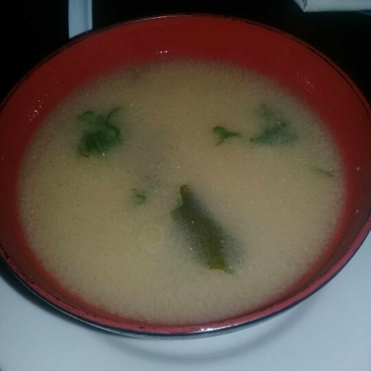 sopita del menu 