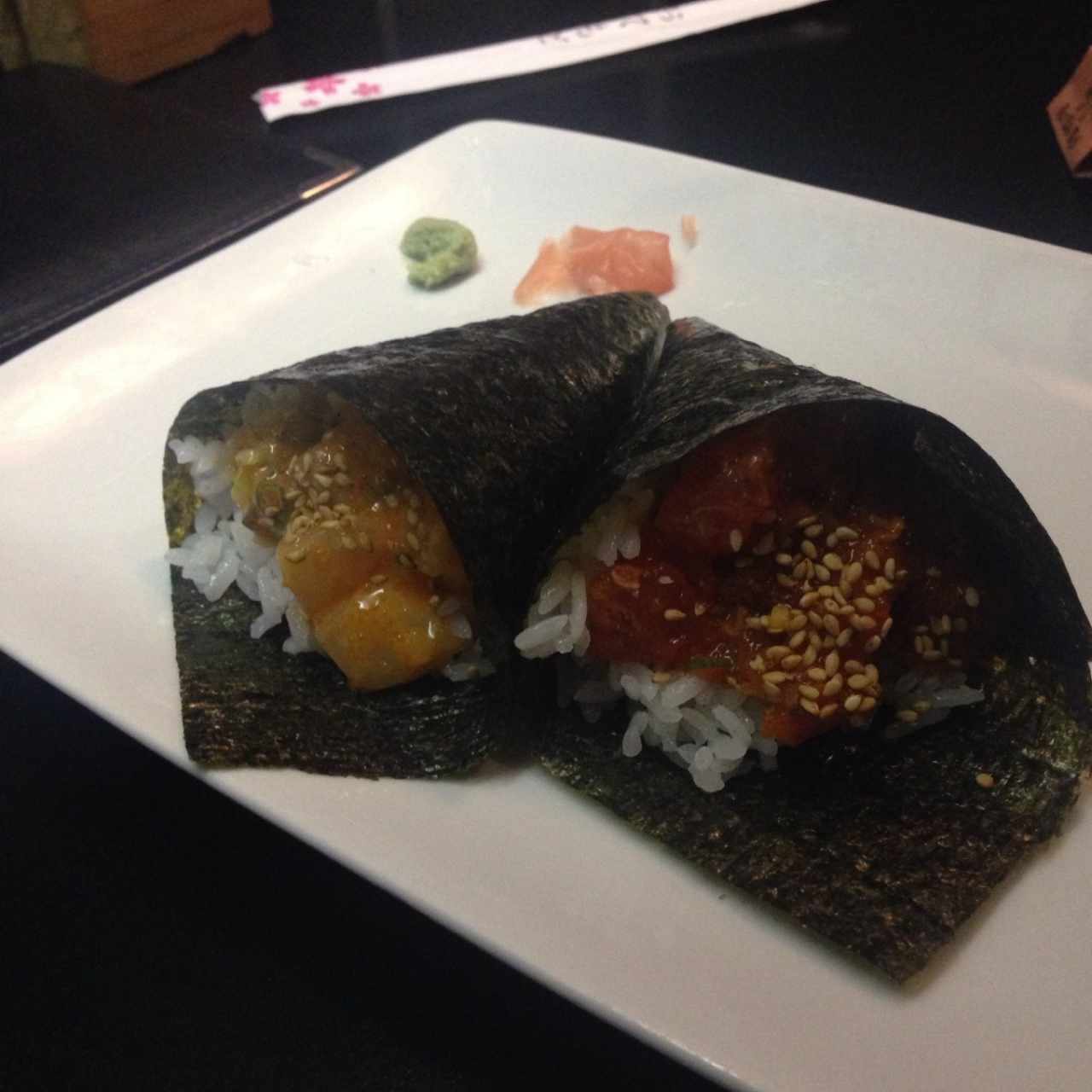 tamaki spicy atun y vieira