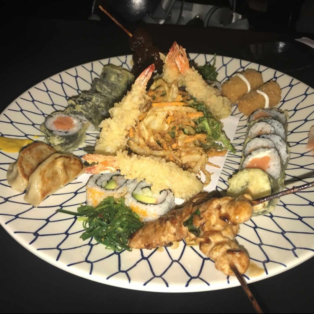 plato de degustacion