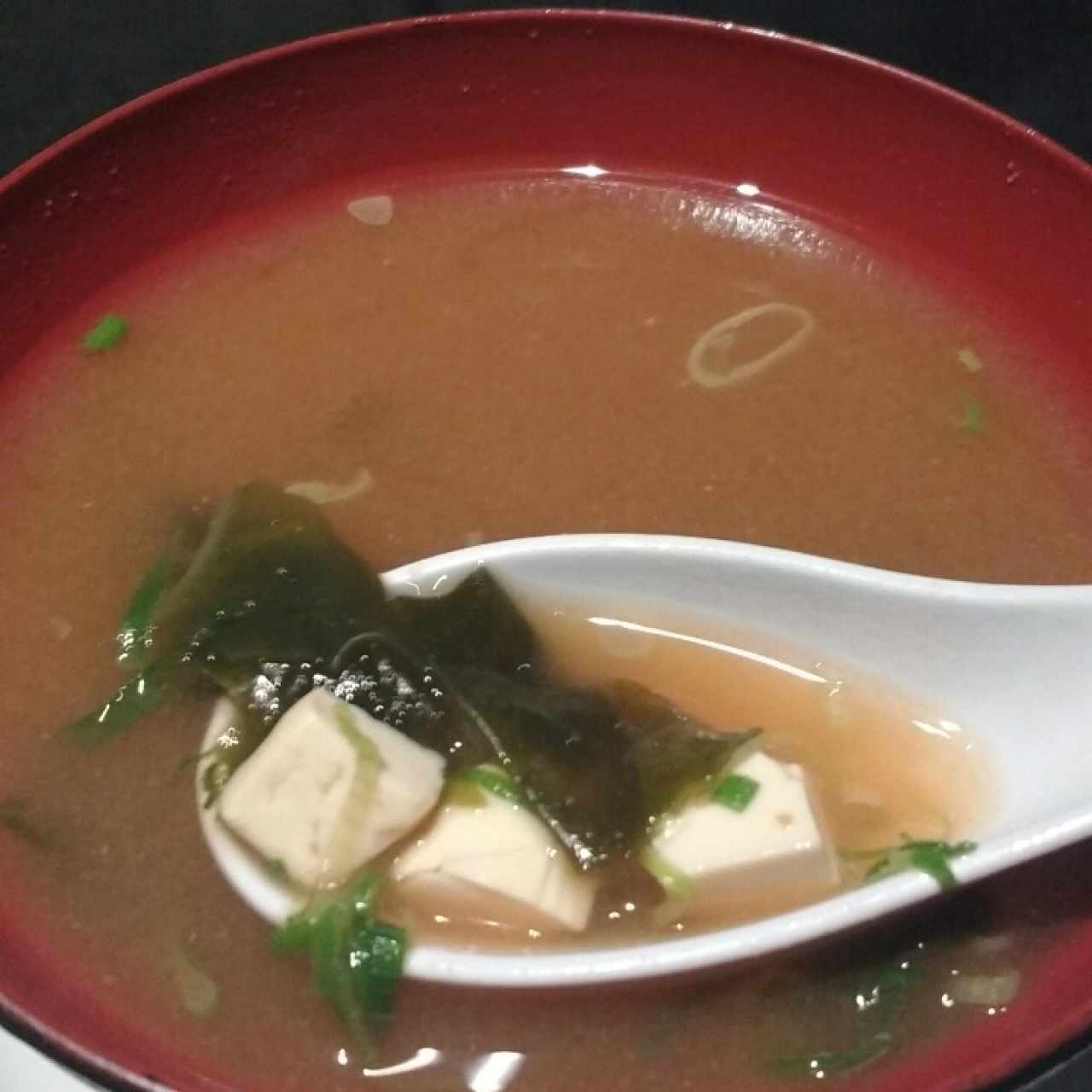 sopa miso