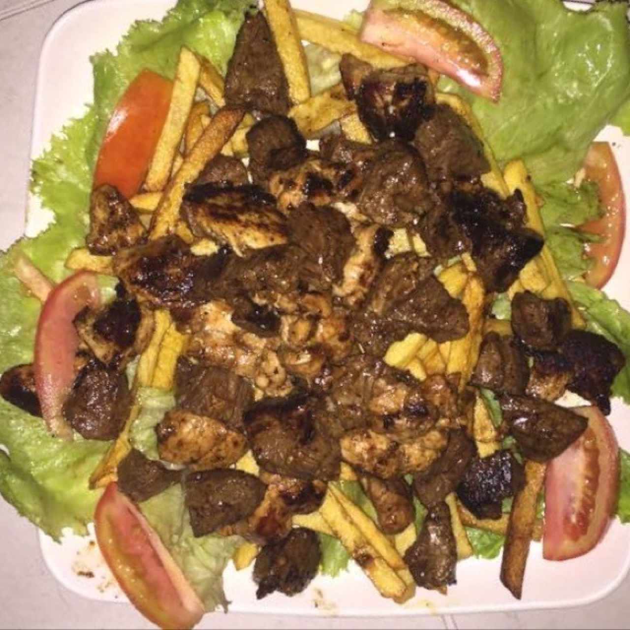 Parrilla Mixta con Lomito, excelente..!