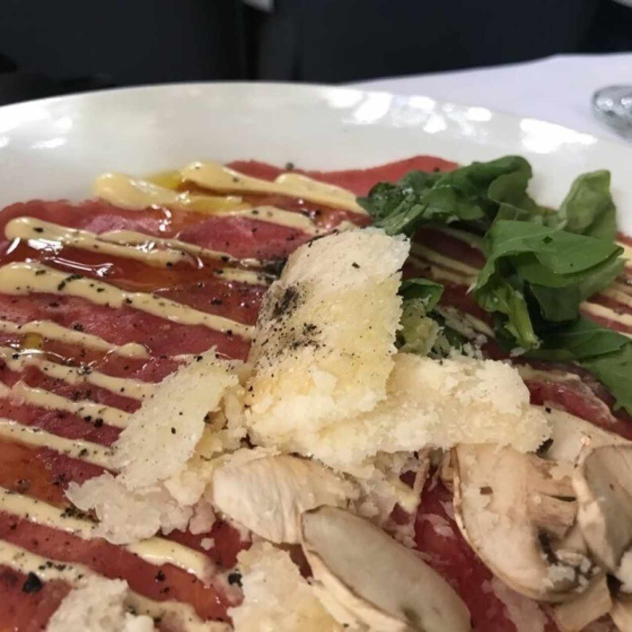 carpaccio de lomito