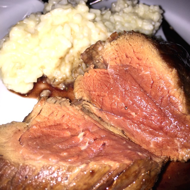 Lomito con risotta