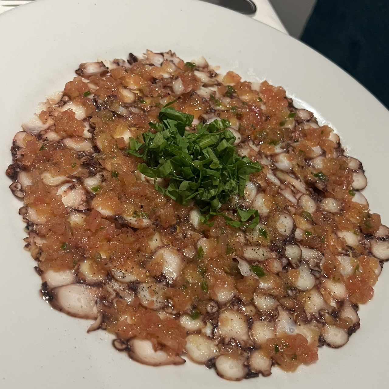 Carpaccio de Pulpo