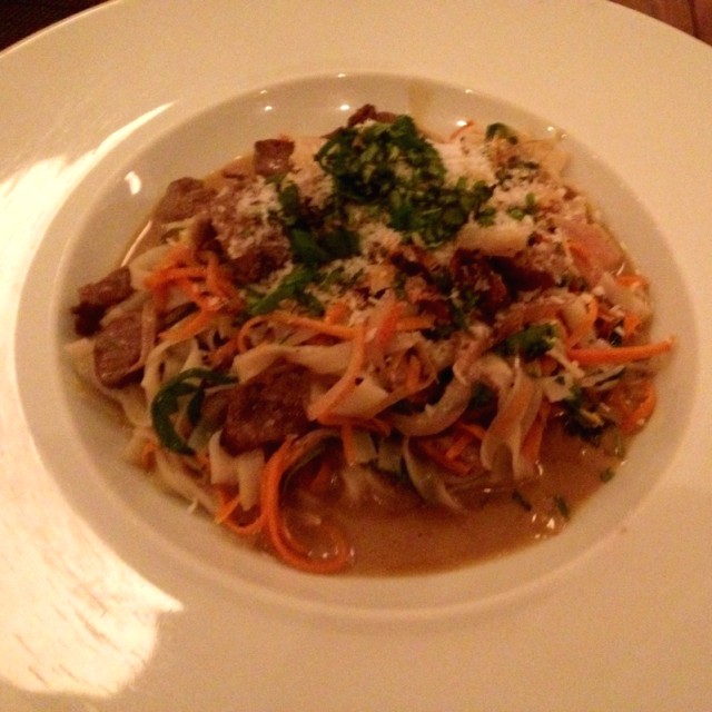 Pad thai especial de lomito (sin maní)