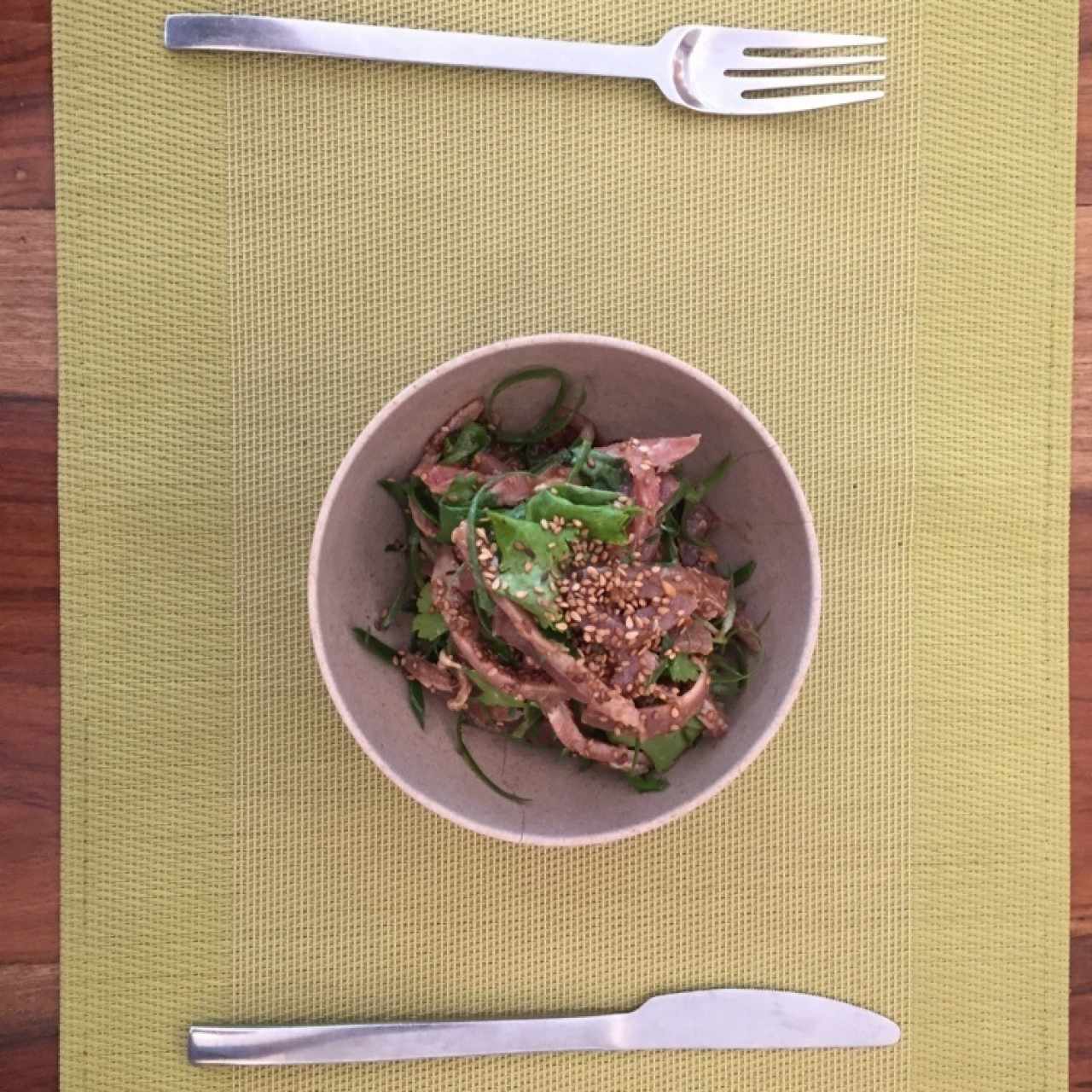 Ensalada Tataki