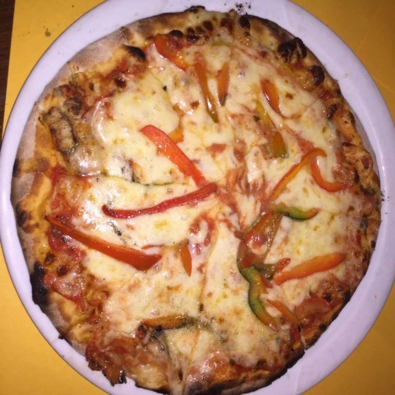 Pizza con Extra de Pimiento