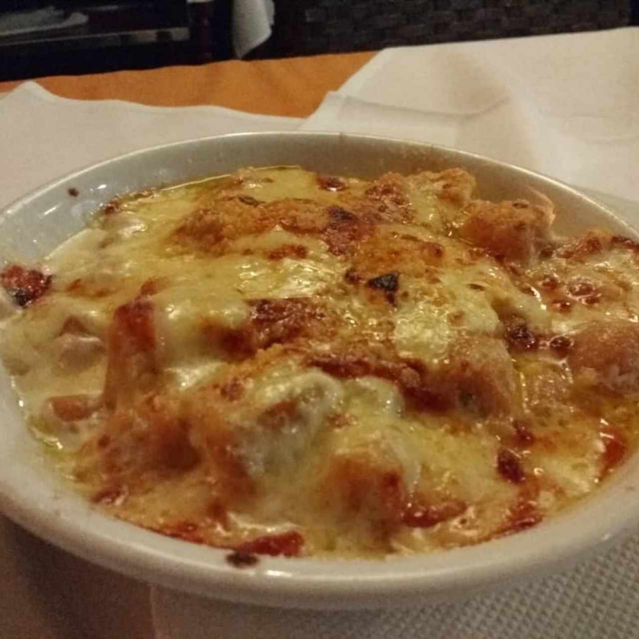 Nnoquis de batata al graten