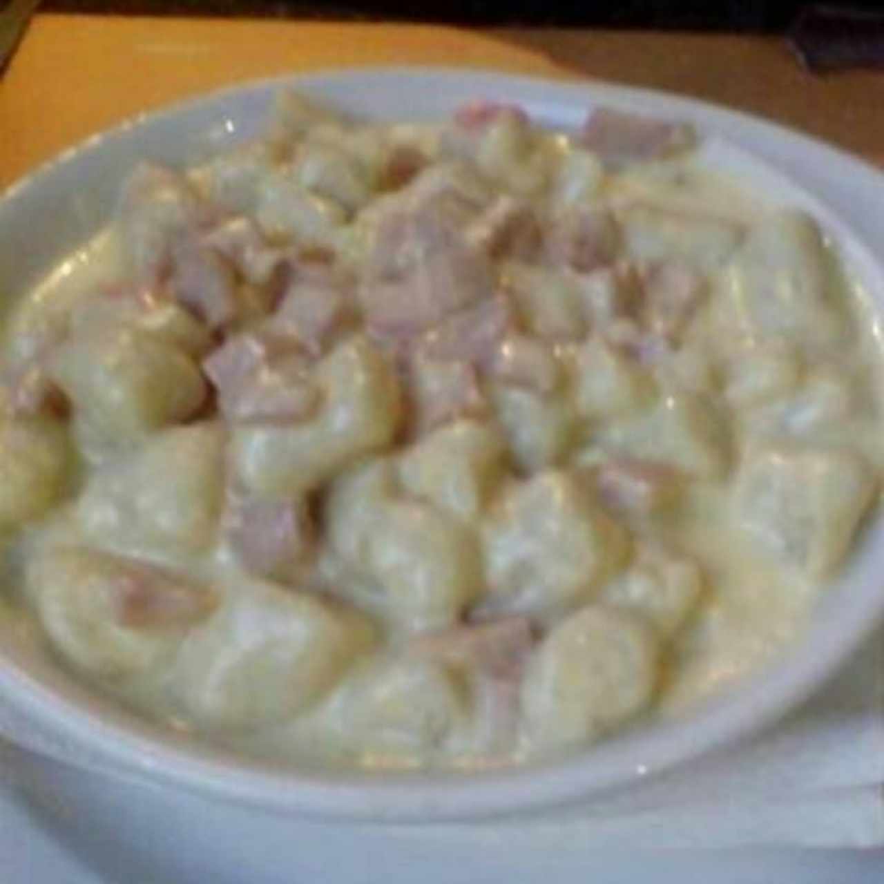 Ñoquis Alfredo