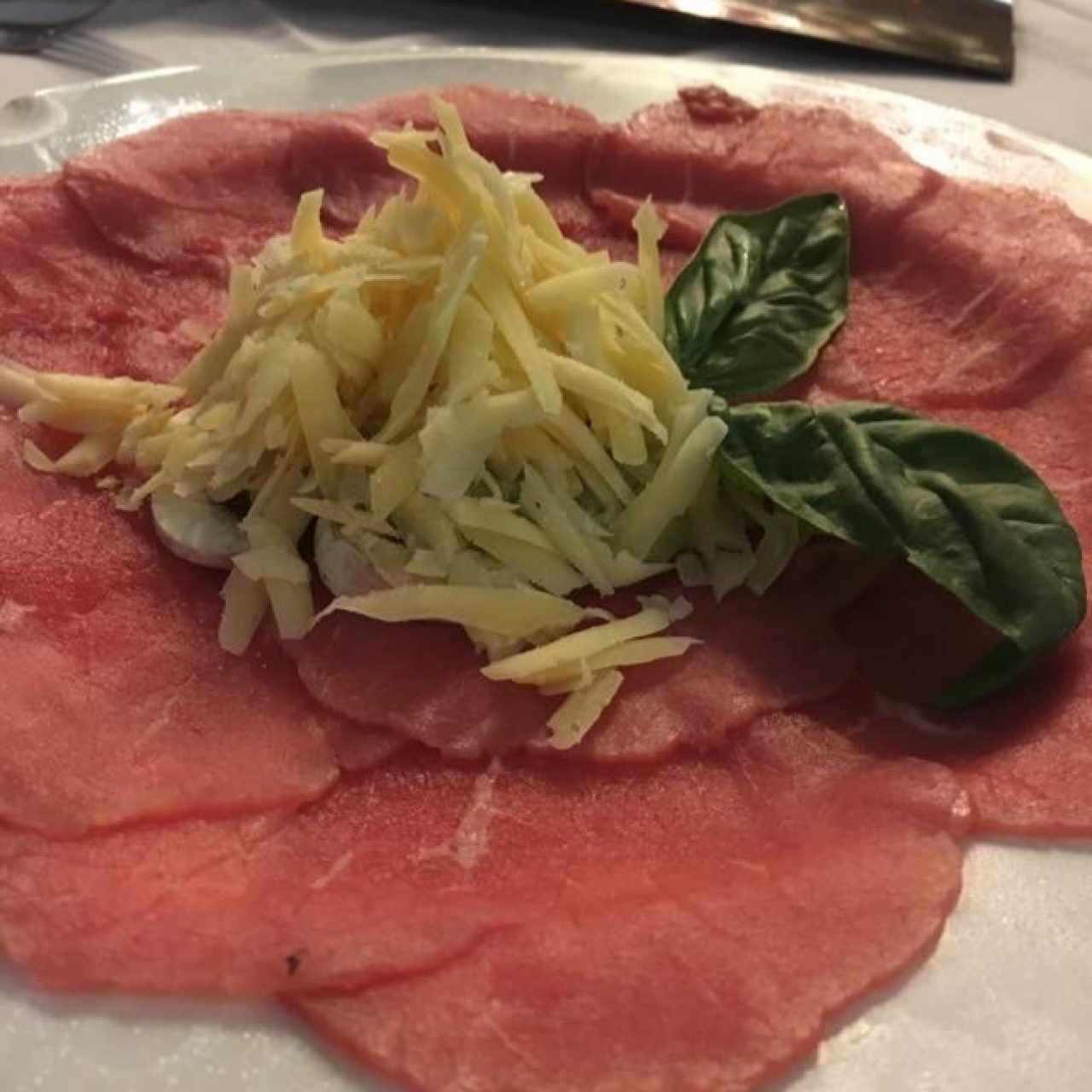 Carpaccio de lomito