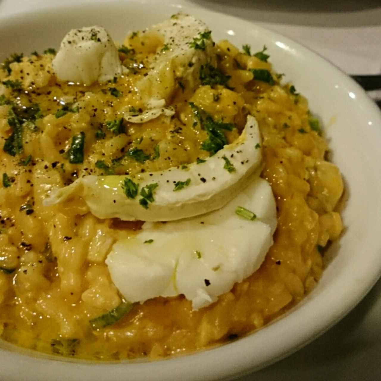 Risotto de Langosta. ¡Delicioso!