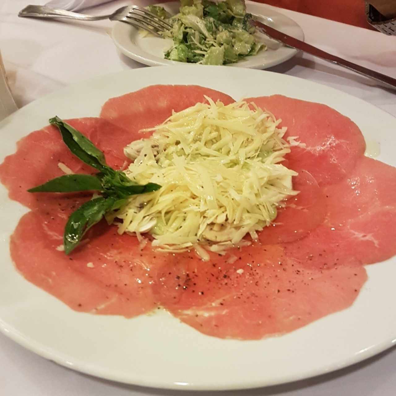 Carpaccio de lomito 