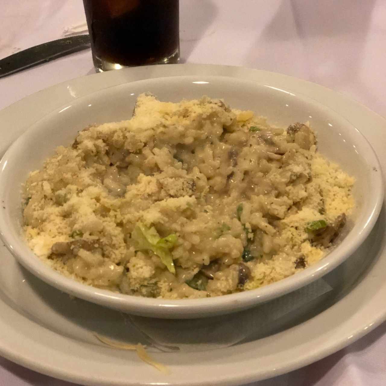 Rissotto funghi EXCELENTE