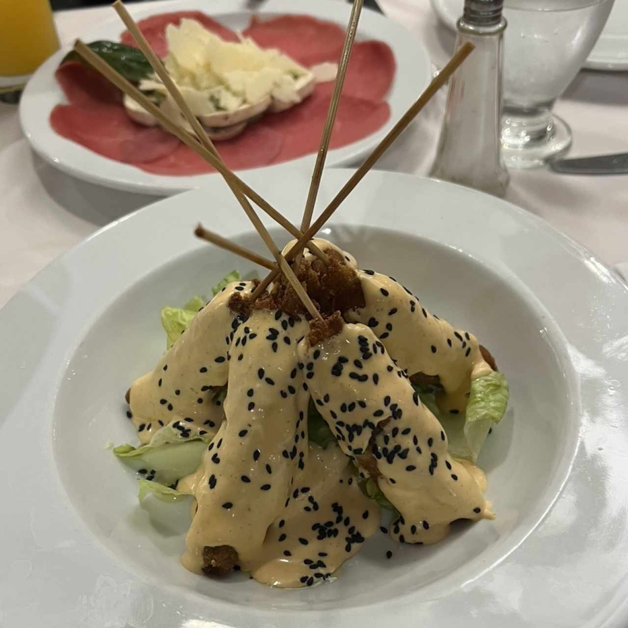 Langostinos Tempura 