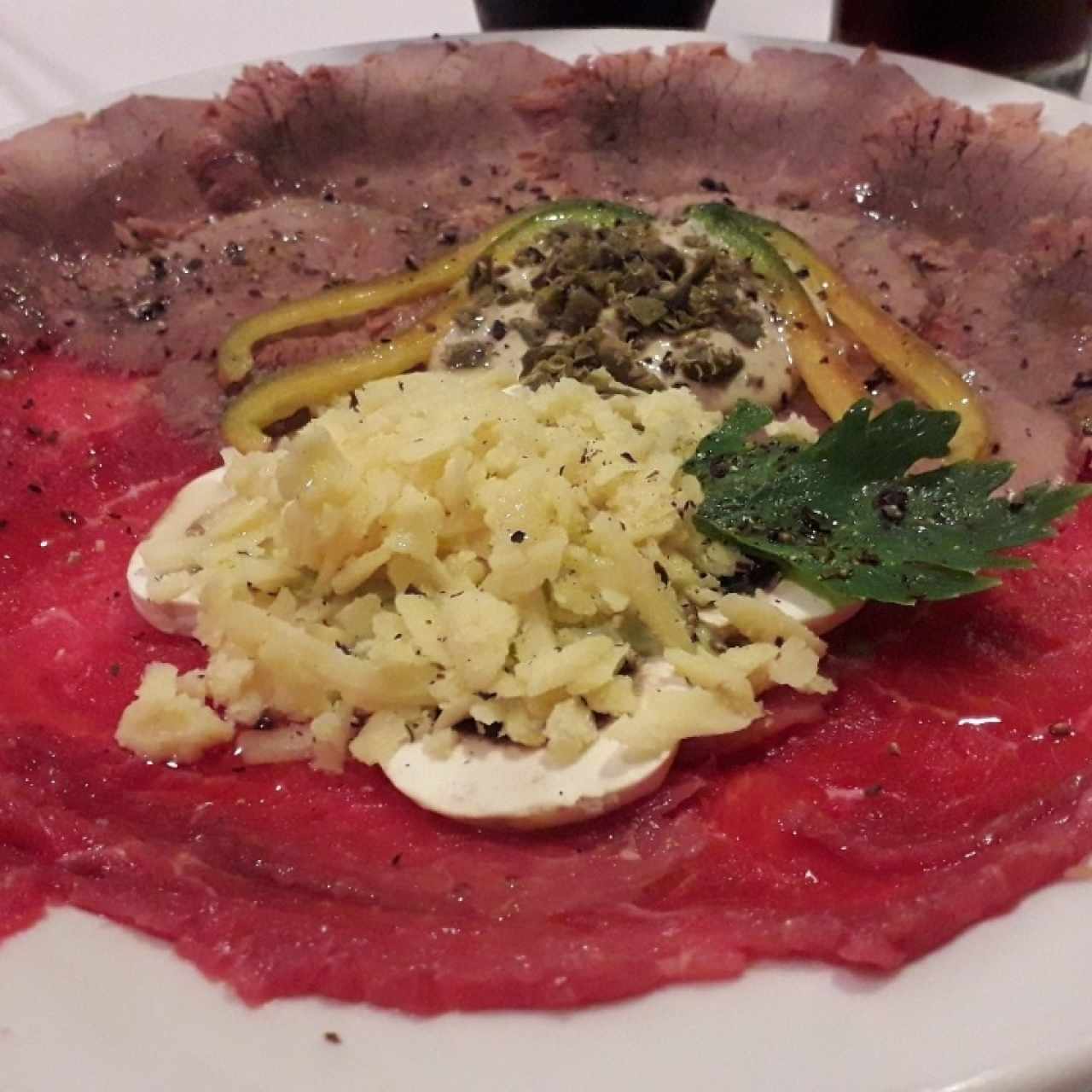 Carpaccio del Chef