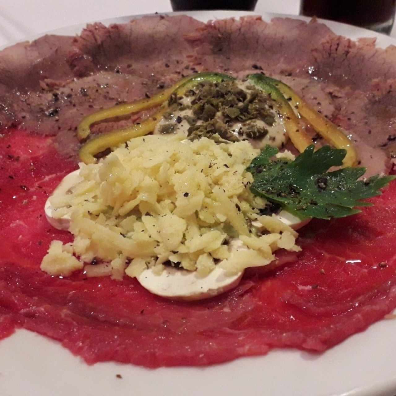 Carpaccio del chef