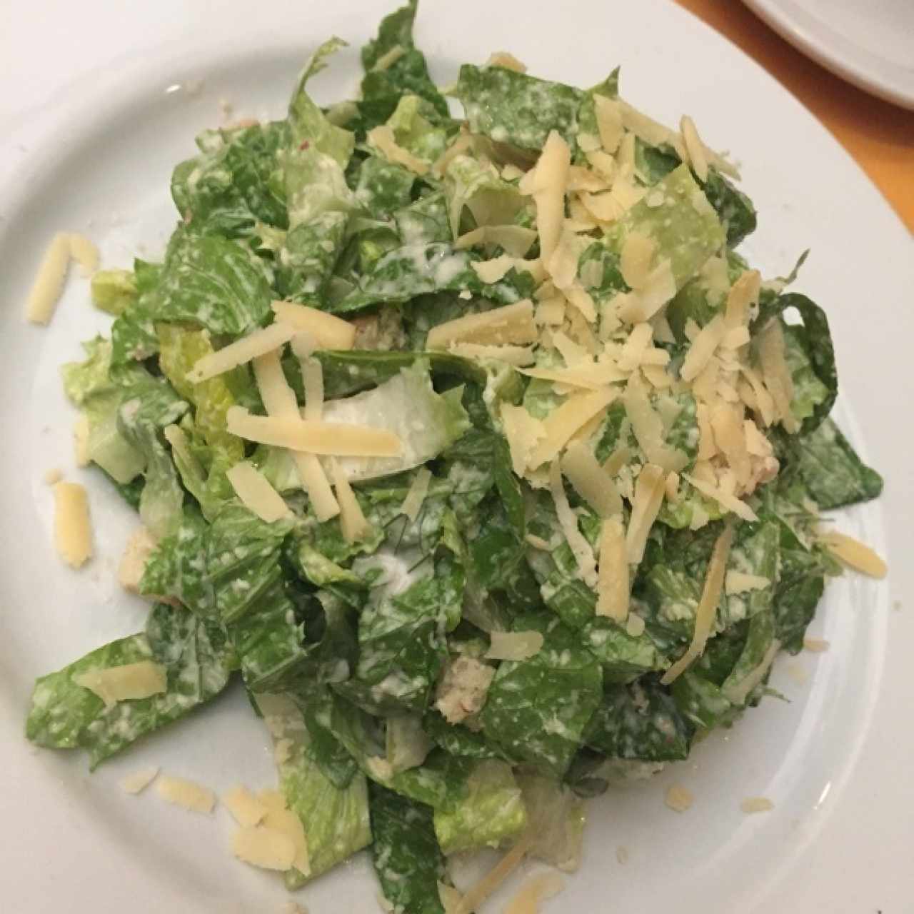 Ensalada César sin pollo