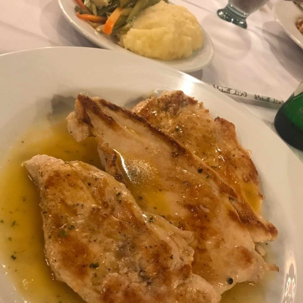 Escalopines de pollo al limon
