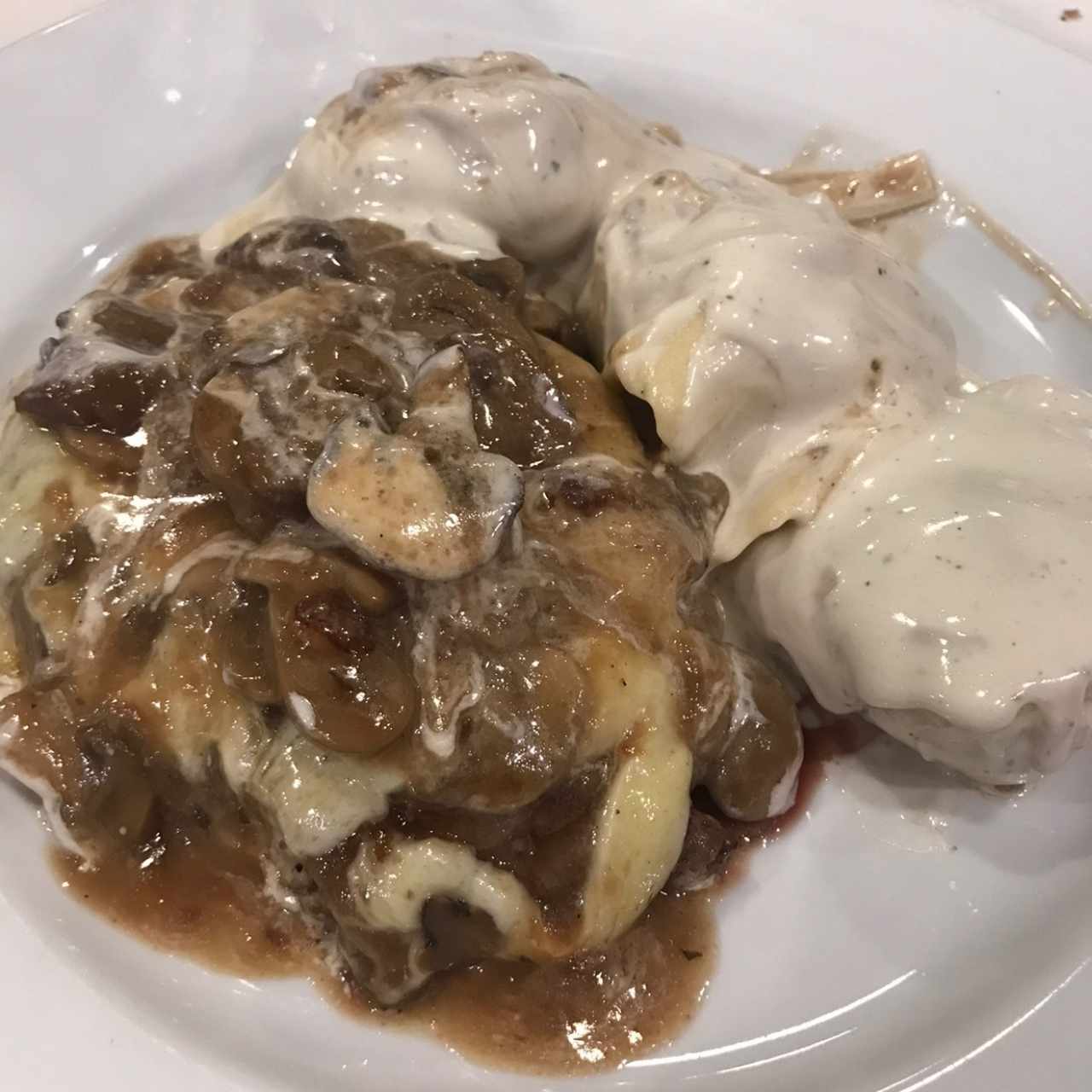 Cartoccio de Lomito con champiñones