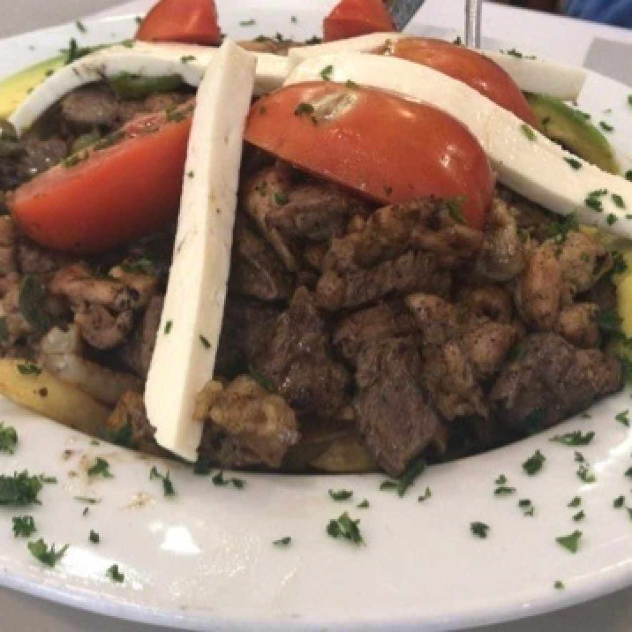 parrilla mixta salteada 