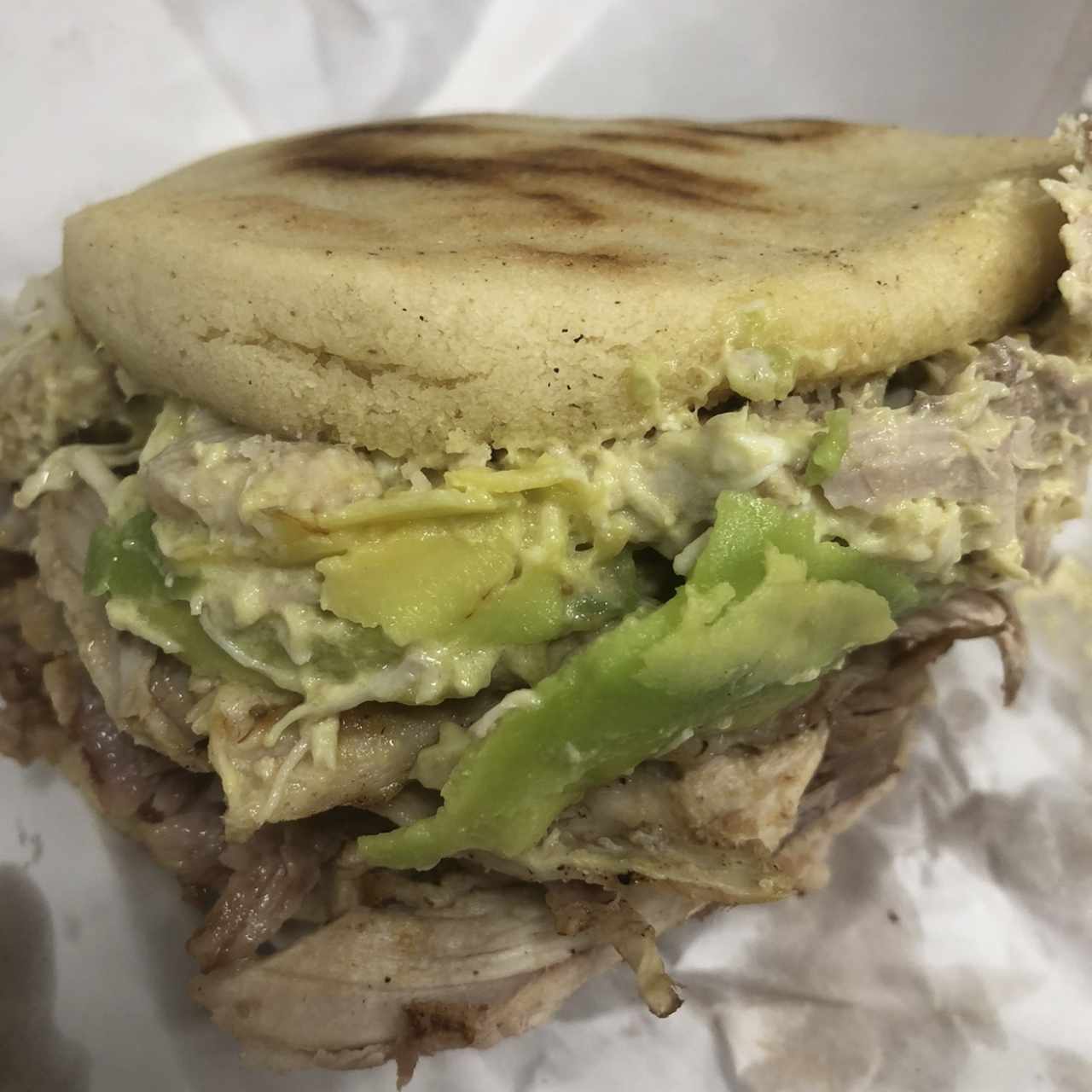 Reina con pernil