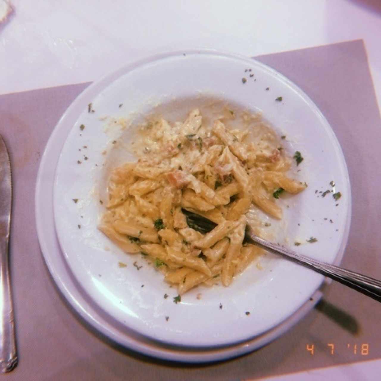 Pasta Carbonara 