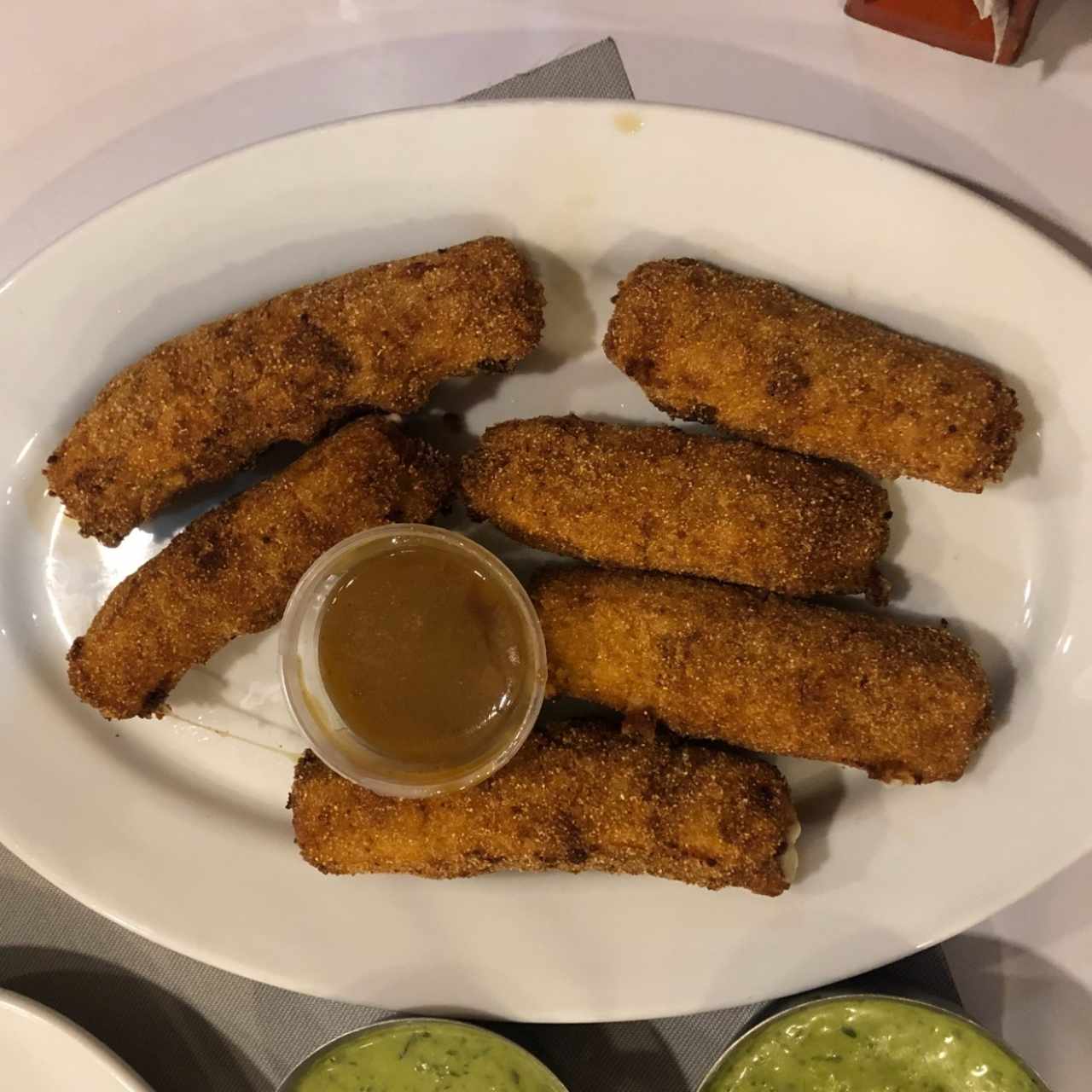 Dedos de mozarella, buenos 