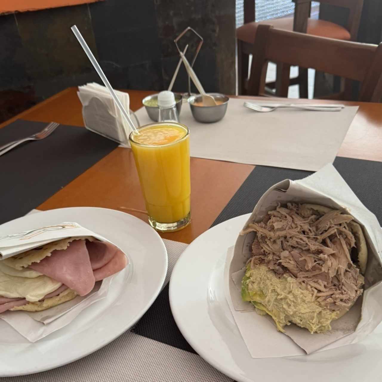 Reina y jamon con telita 