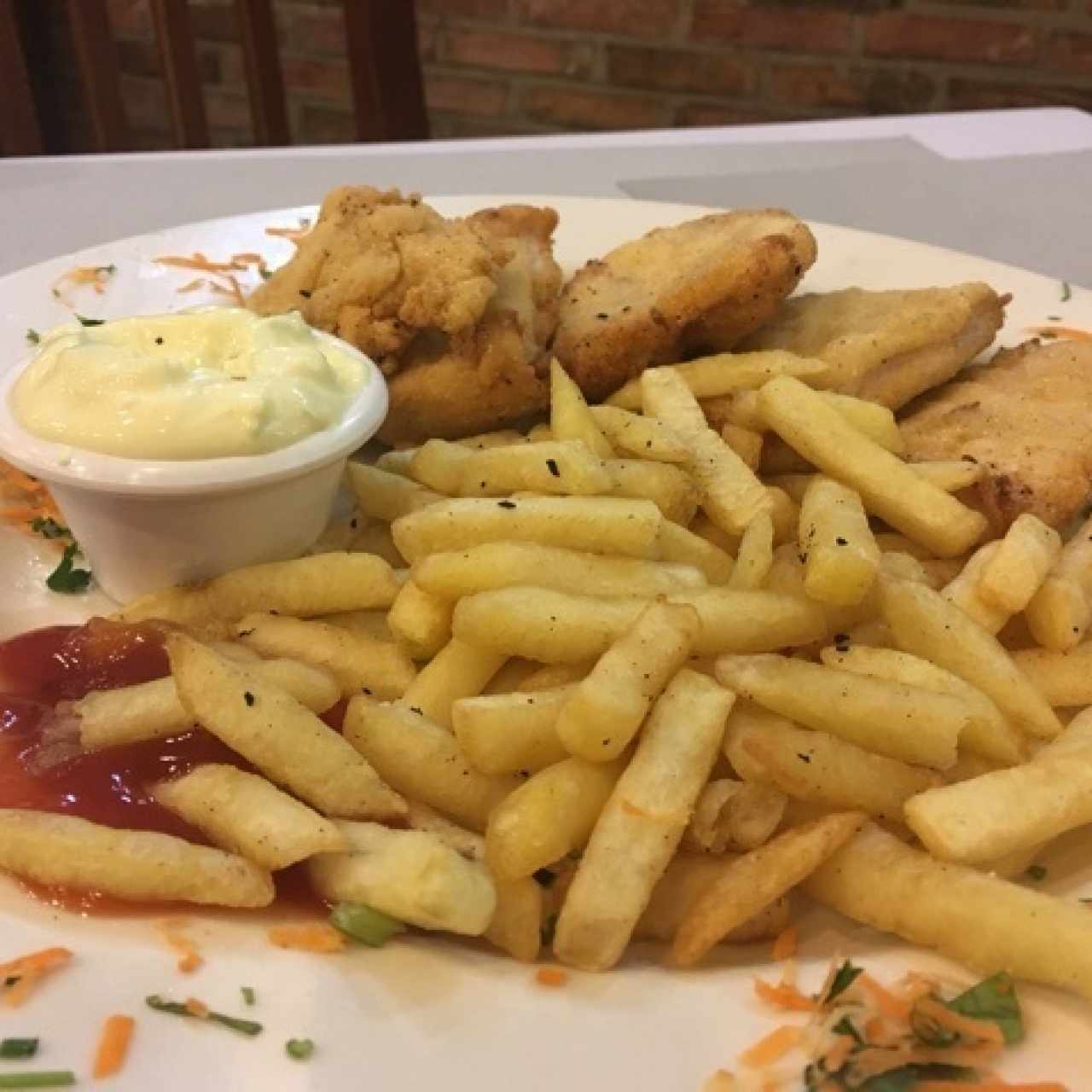 canasta de pollo