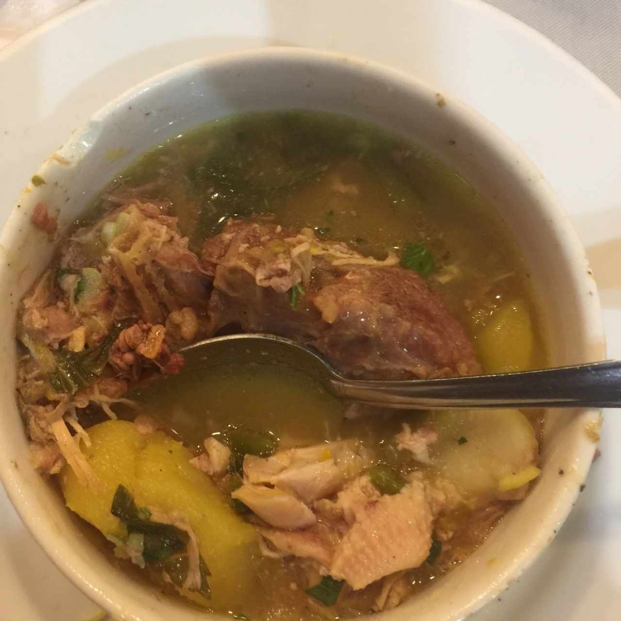 sopa de gallina