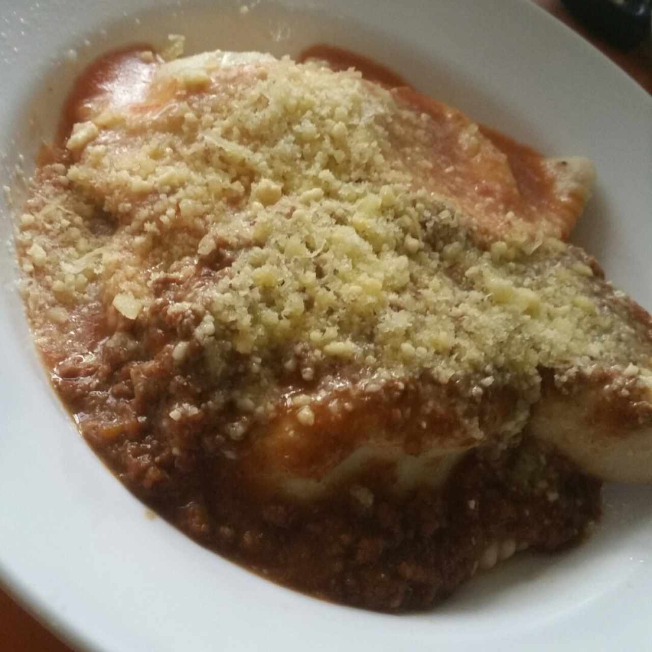 Tortelones Bologna  (rellenos de ricota espinaca)