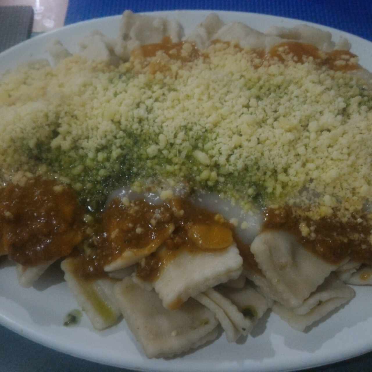 raviolis 4 salsas
