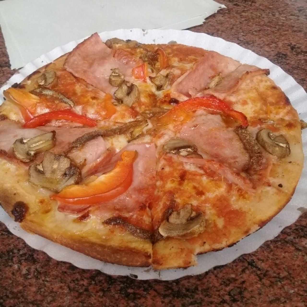 pizza normal crema paraiso