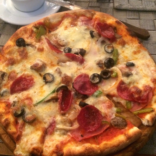 Pizza de la casa