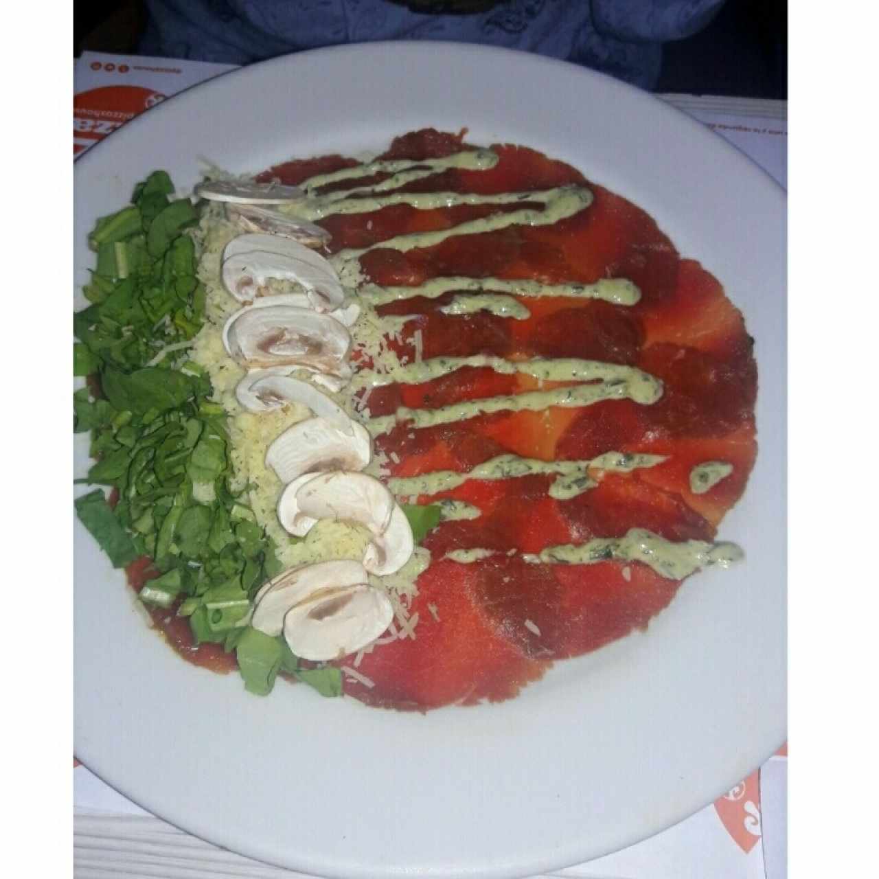 Carpaccio de Lomito